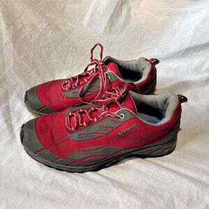 Lowa SPS Women's size 10 RED Hiking All Terrain Climbing Shoes Made in Italy